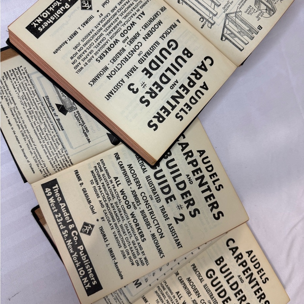 Vintage Woodworking / Carpentry Reference Books” - image 6